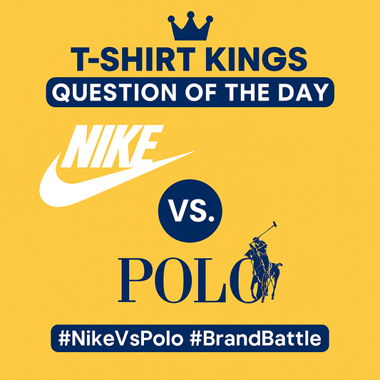 T-Shirt Kings Question of the Day: Nike vs. Polo — Who Reigns Supreme?