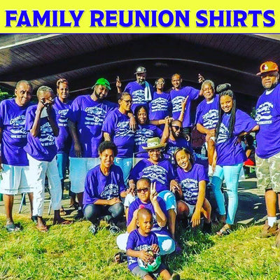 Plan a Perfect Family Reunion with Custom Shirts