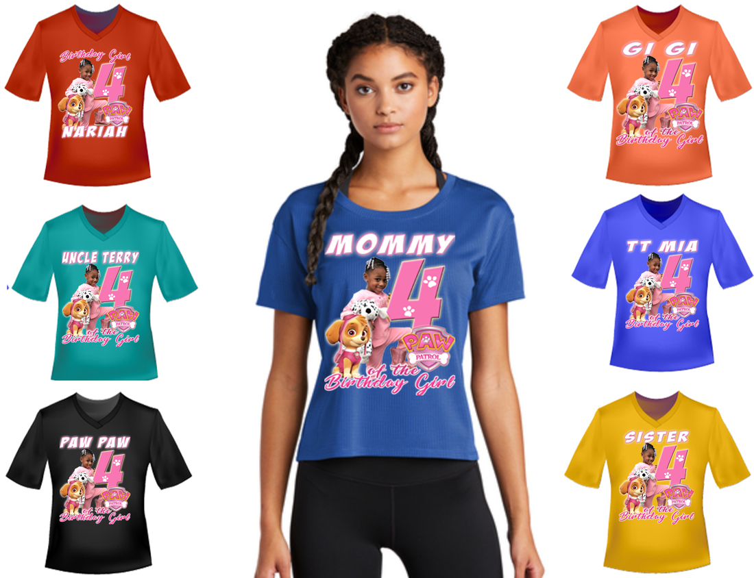 Custom Birthday Party T-Shirts Are Amazing